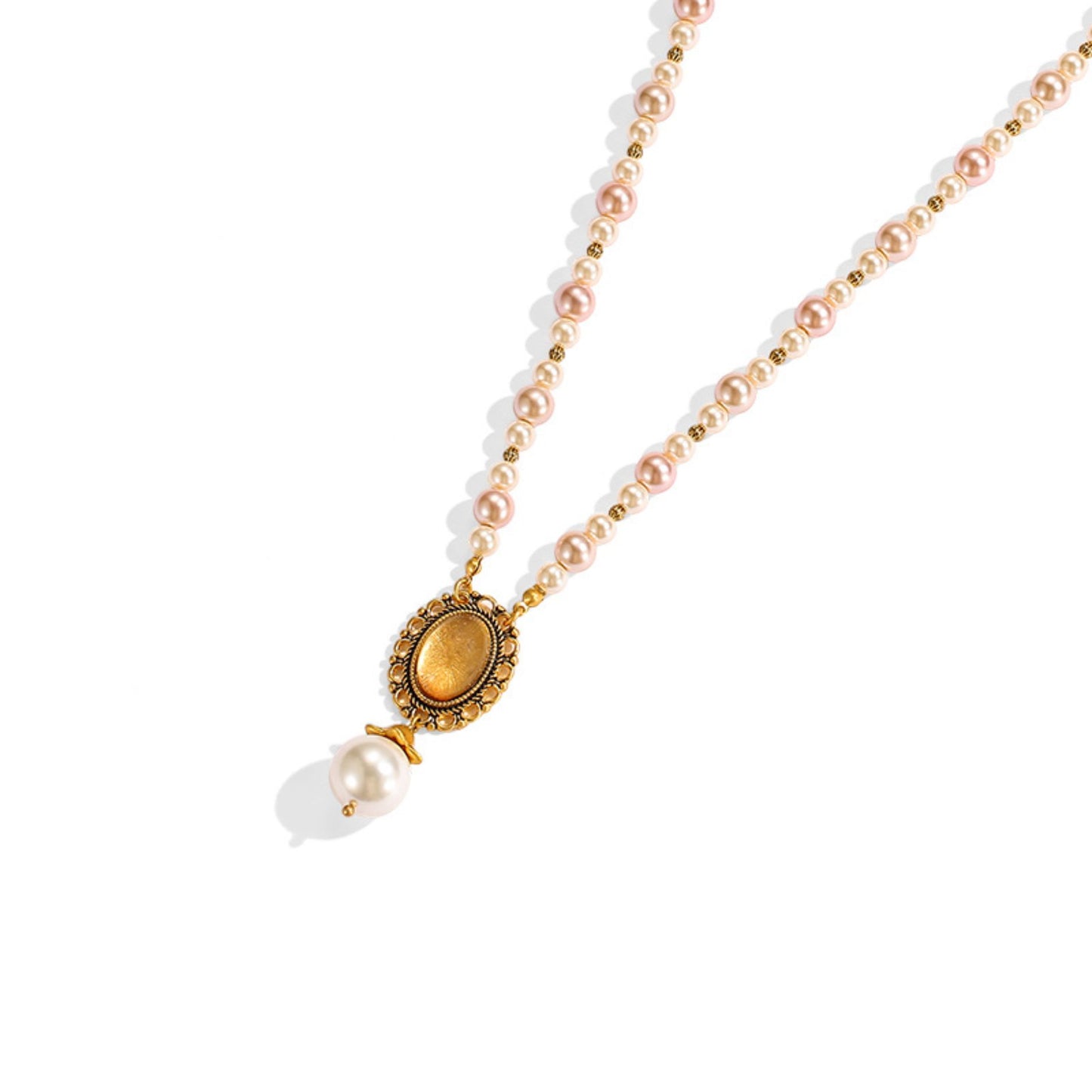 Vintage Lustrous Pearl Necklace