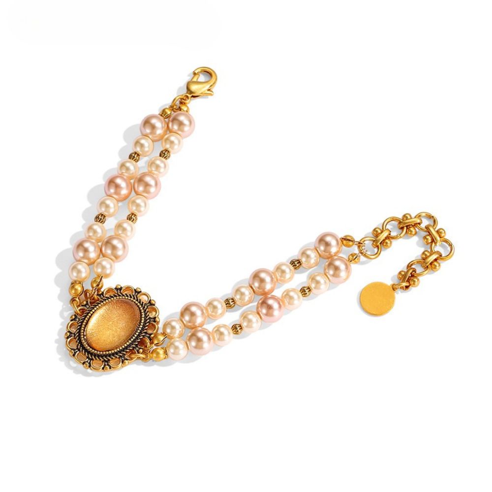 Vintage Lustrous Pearl Bracelet