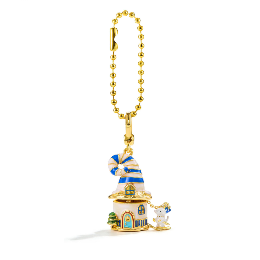 Little Mouse and Magic House Pendant