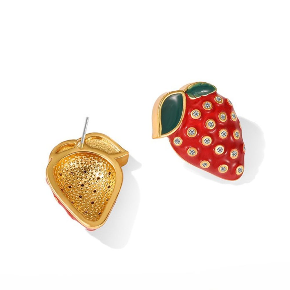 Strawberry Stud Earrings