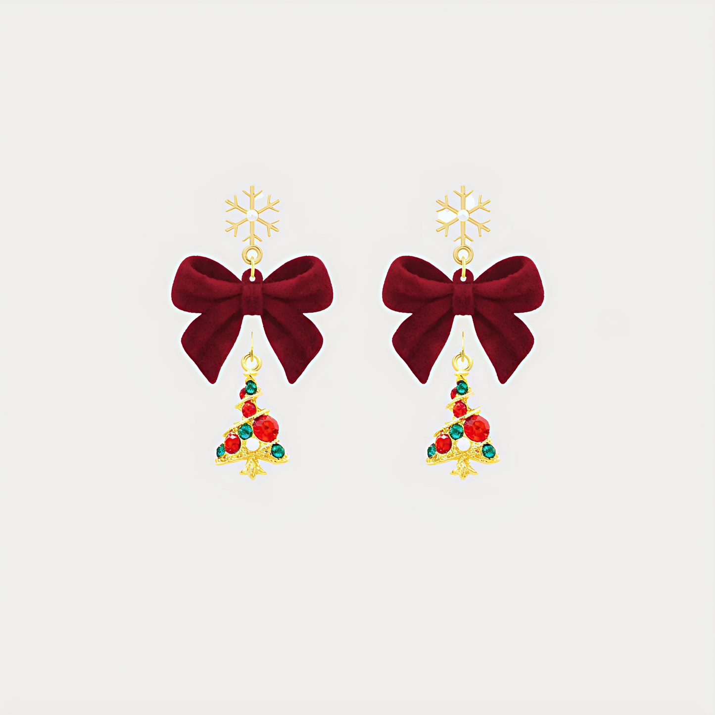 Christmas Tree Earrings