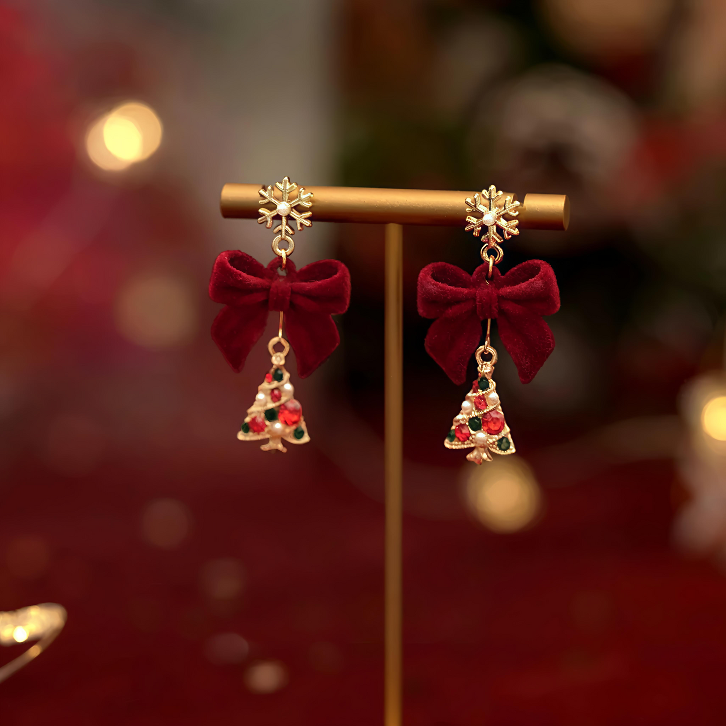 Christmas Tree Earrings