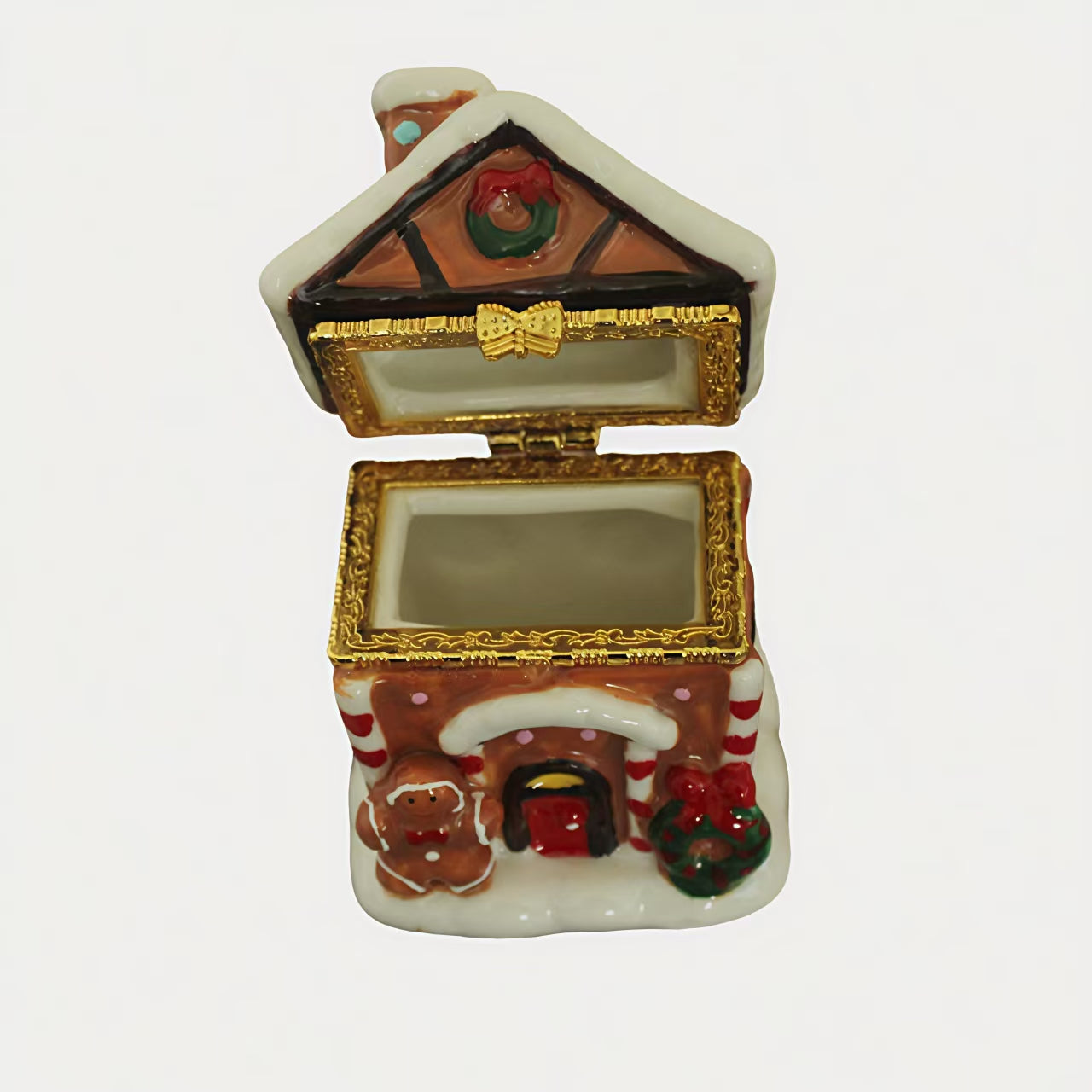 Gingerbread House Trinket Box
