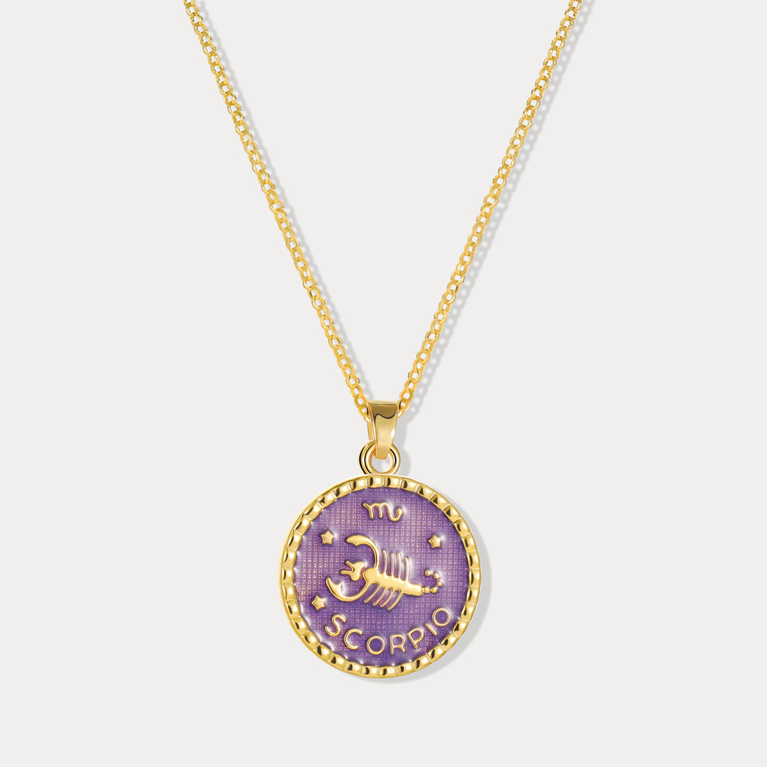 Constellation Enamel Necklace