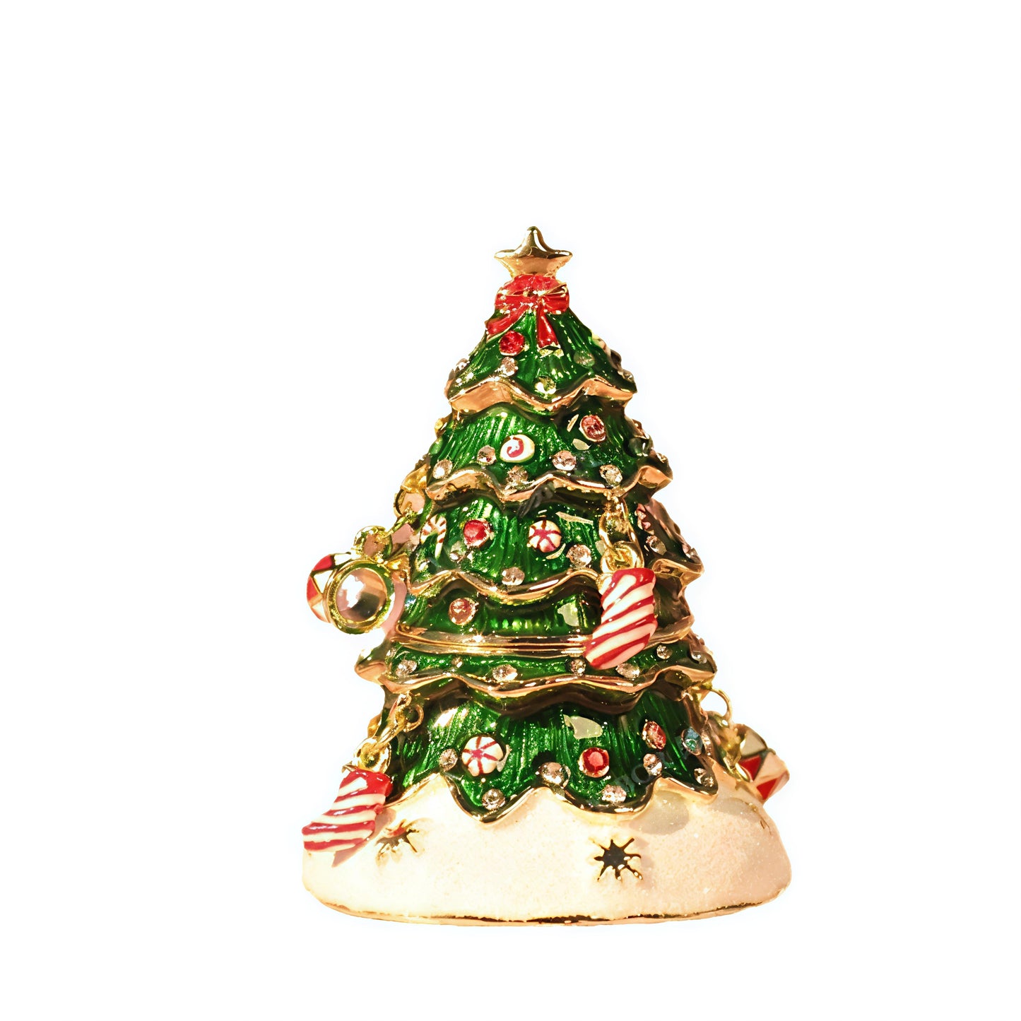 Christmas Tree Trinket Box
