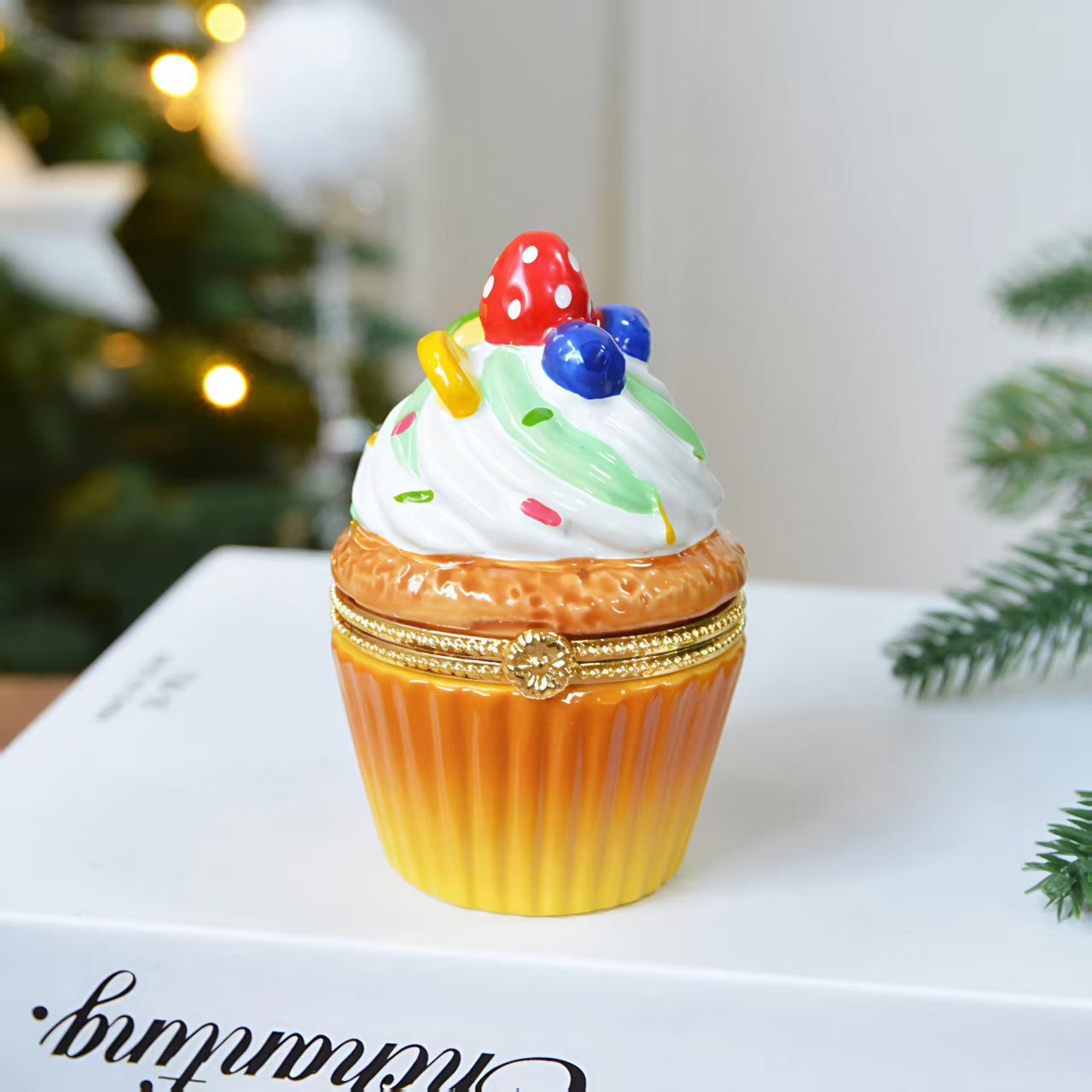 Cupcake Delight Trinket Box