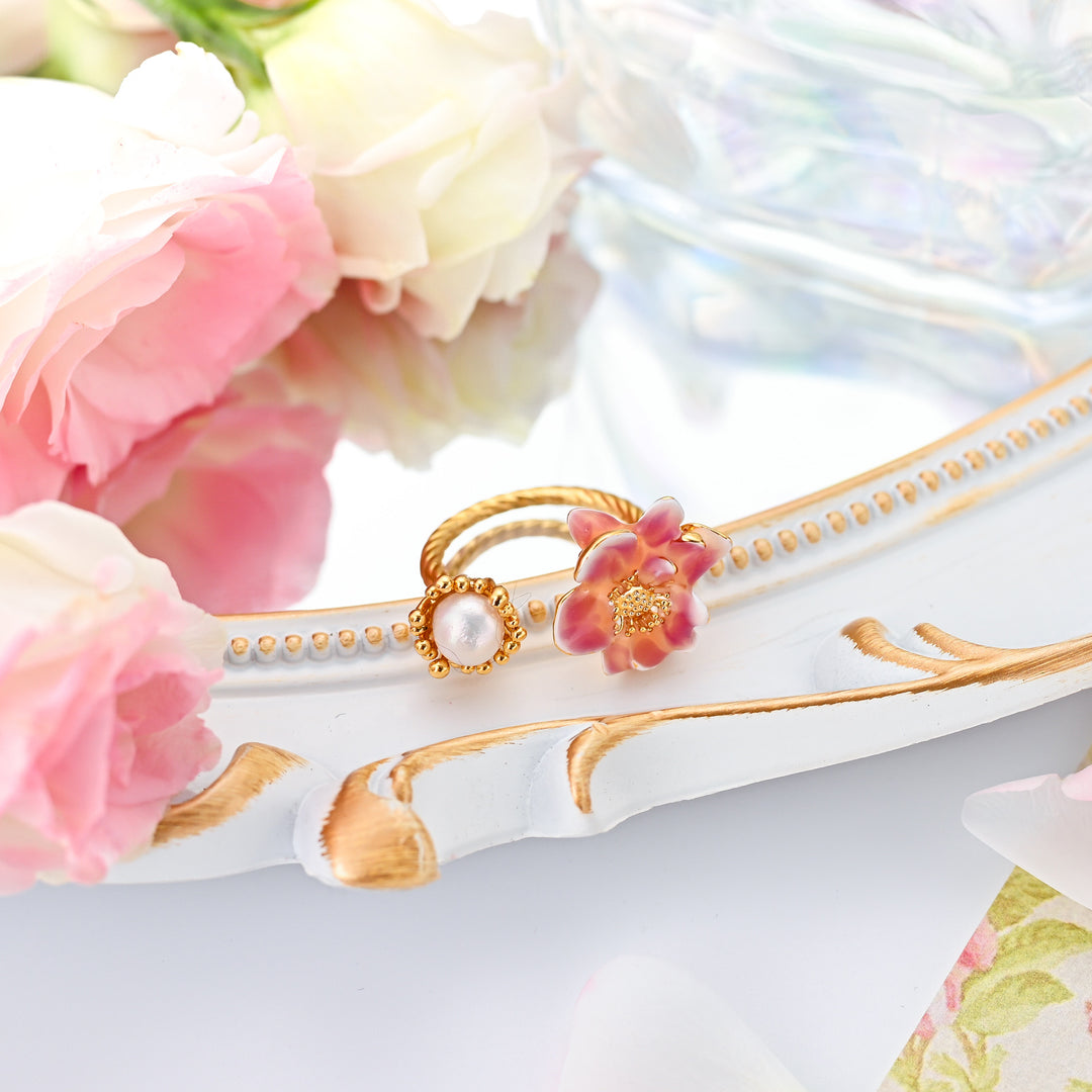 Flower Pearl Ring