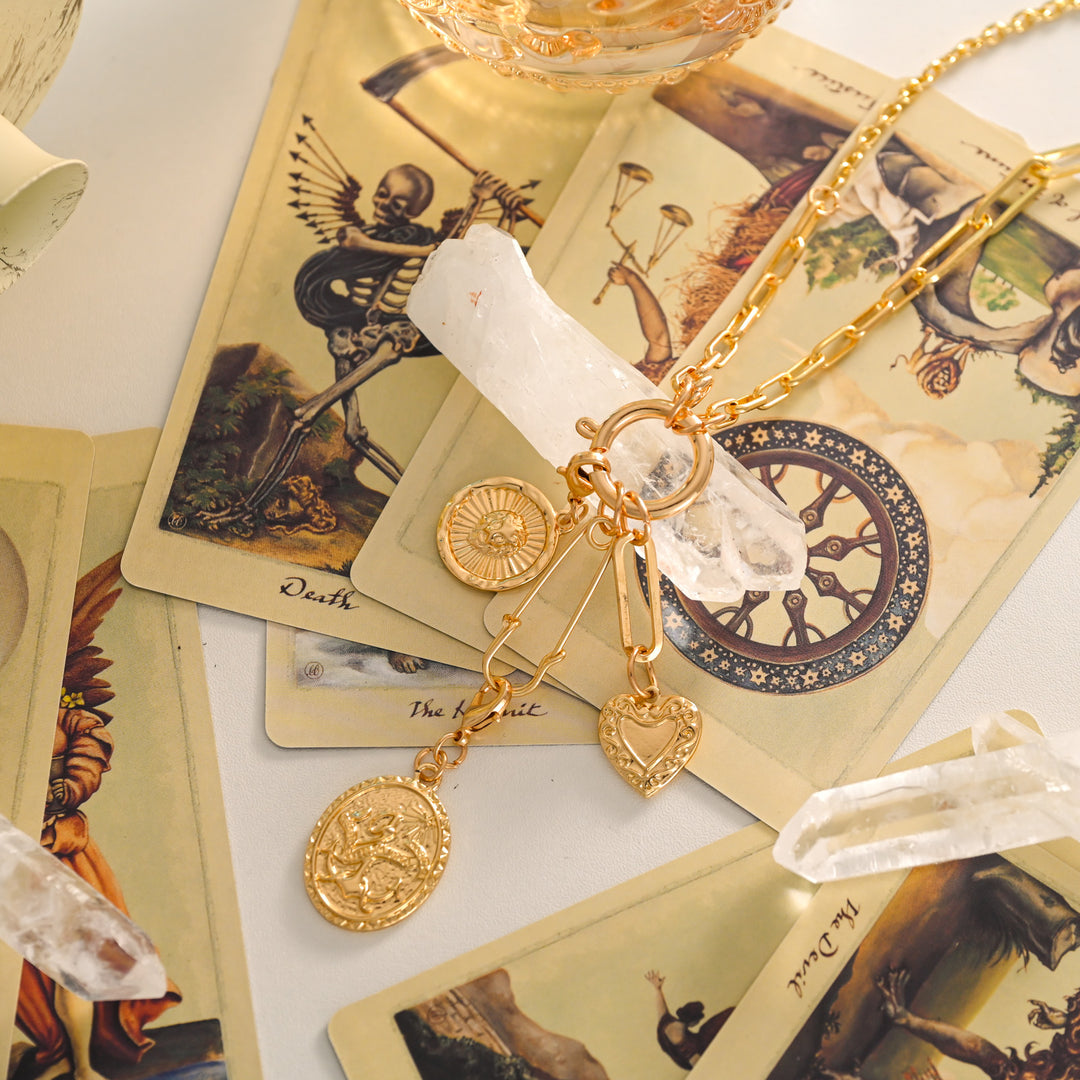 Anchor Heart Necklace