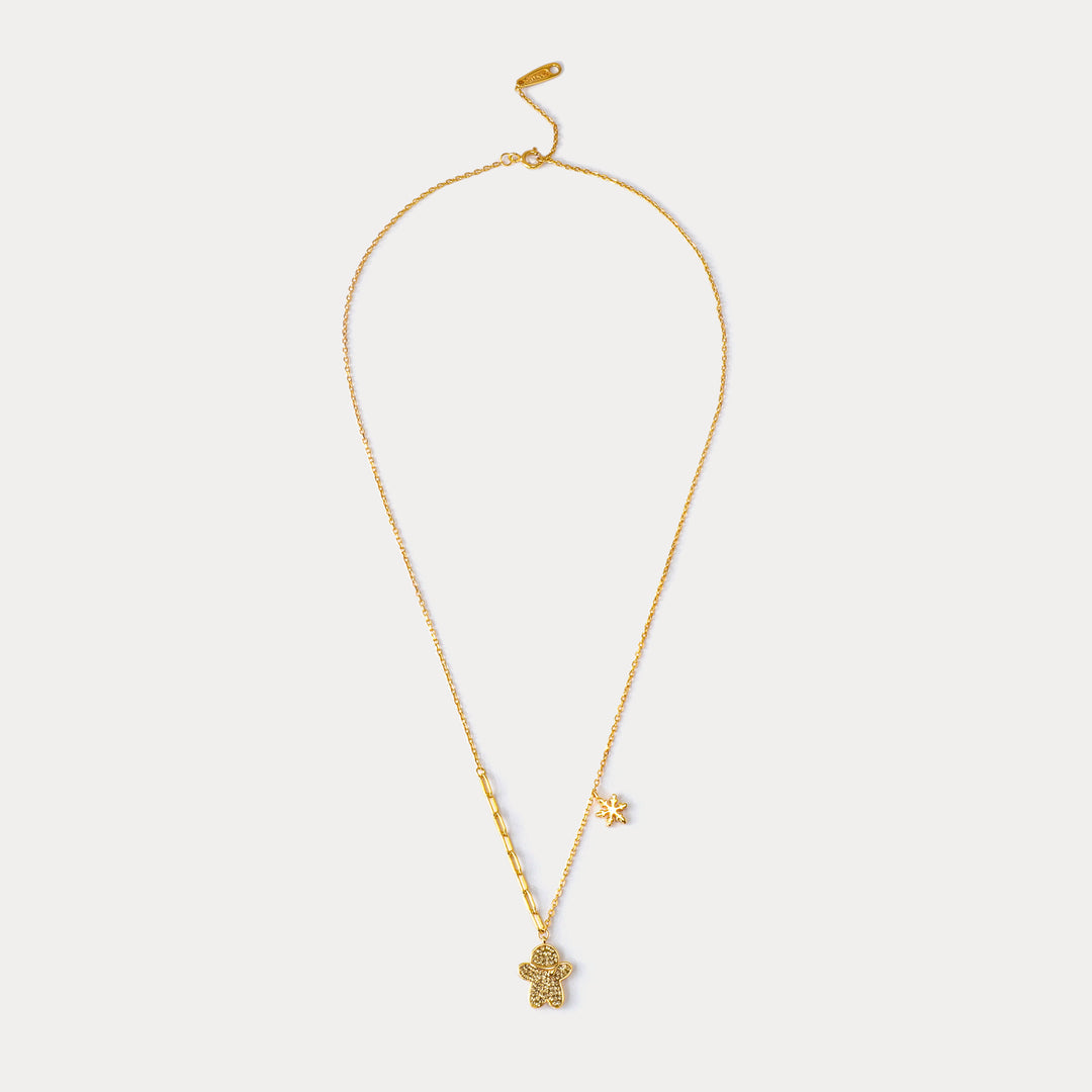 Gingerbread Necklace