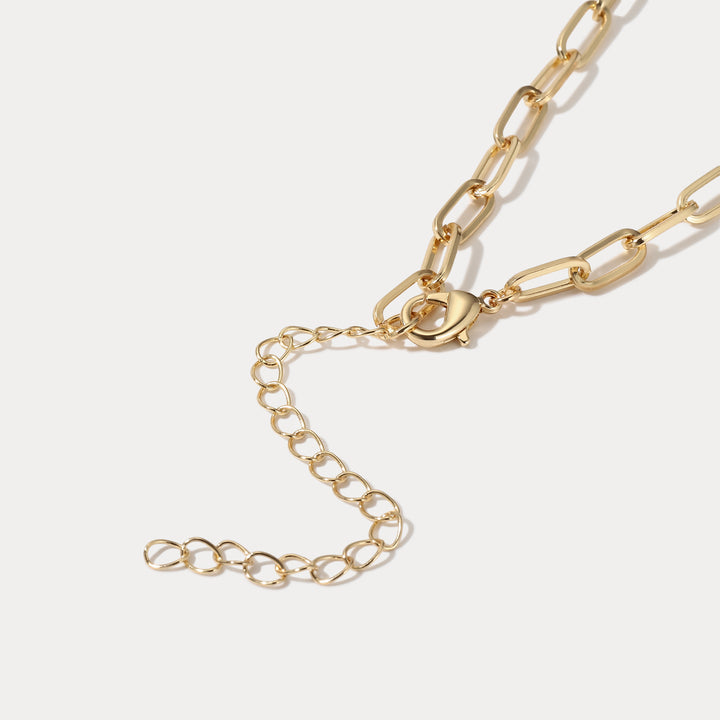 Moon and Star Necklace