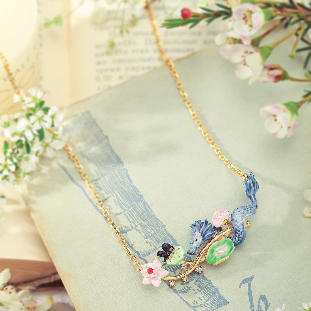 Dragon Lotus Necklace