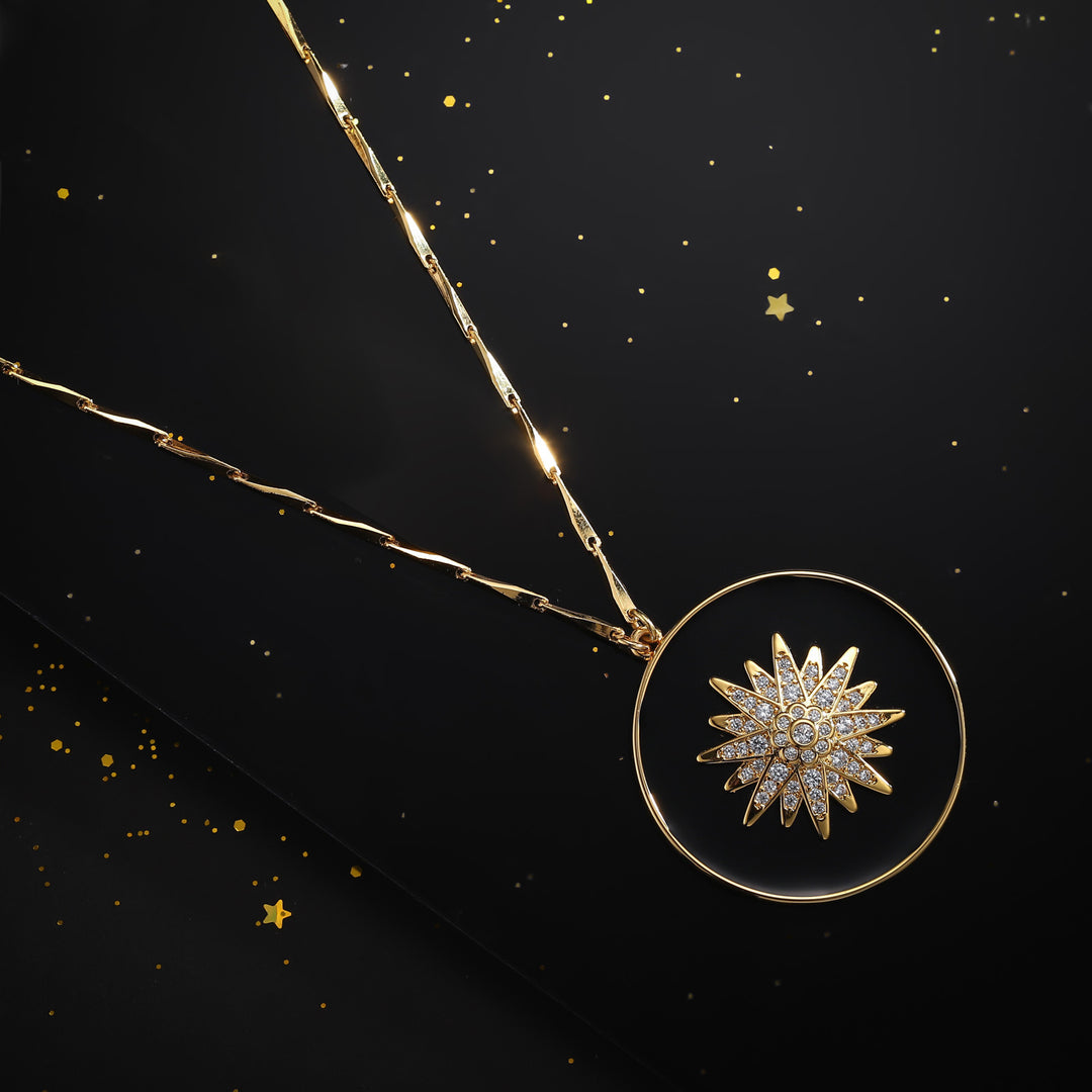 Octagram Star Necklace