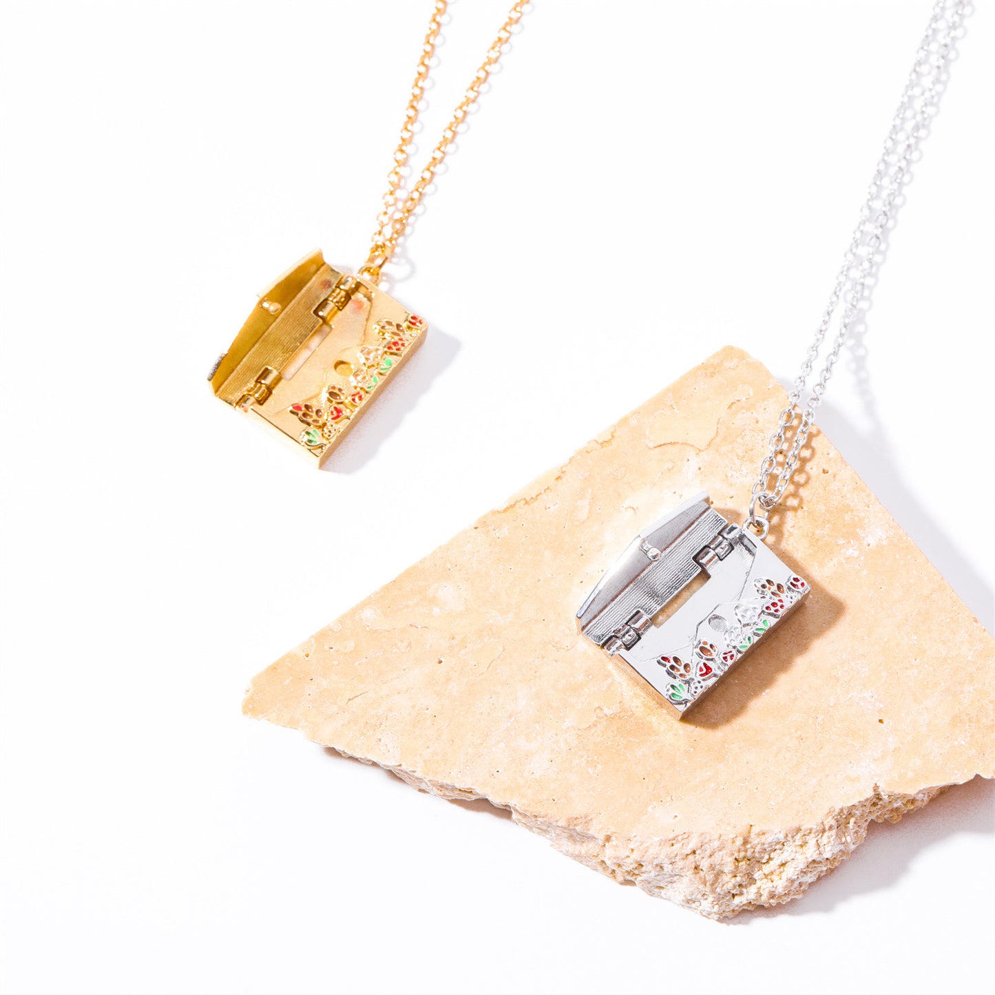 Love Letter Envelope Locket Necklace