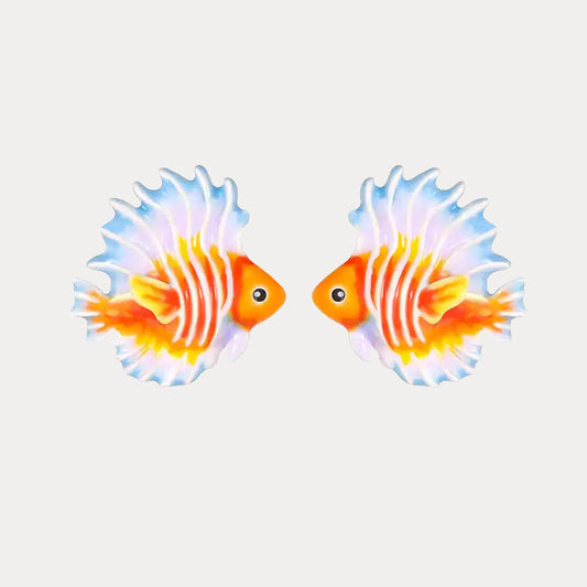 Tropical Fish Stud Earrings