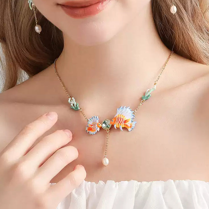 Tropical Fish Necklace