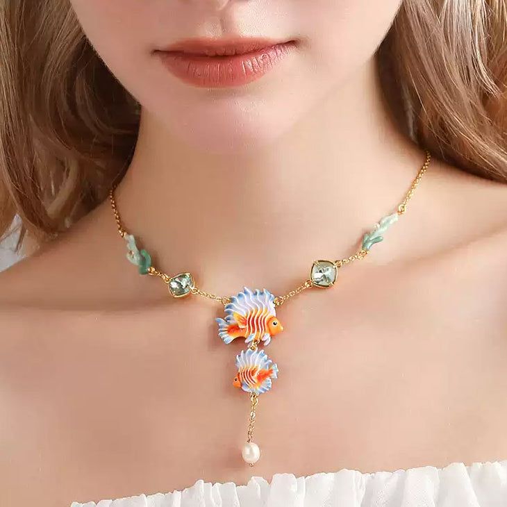 Tropical Fish Necklace