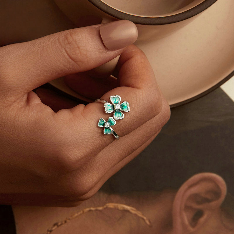 Four Leaf Clover Ring