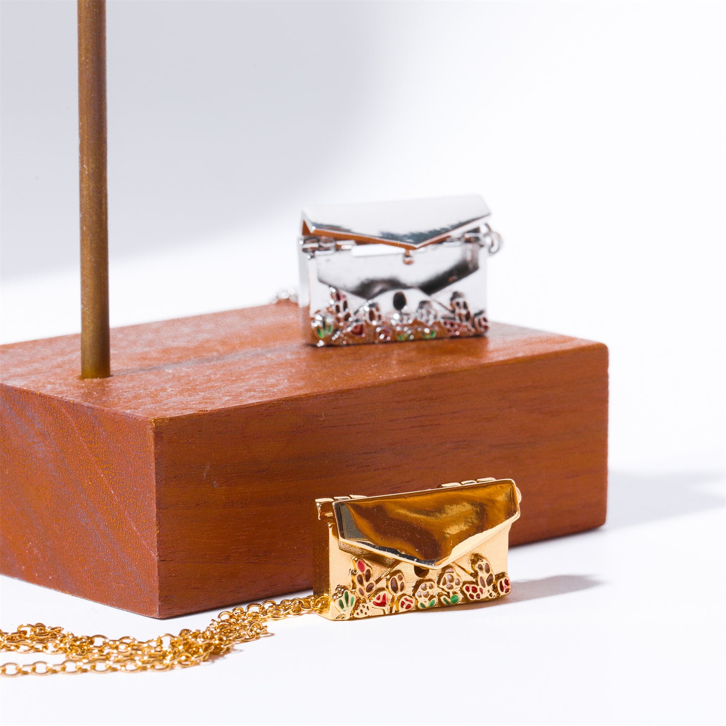 Love Letter Envelope Locket Necklace