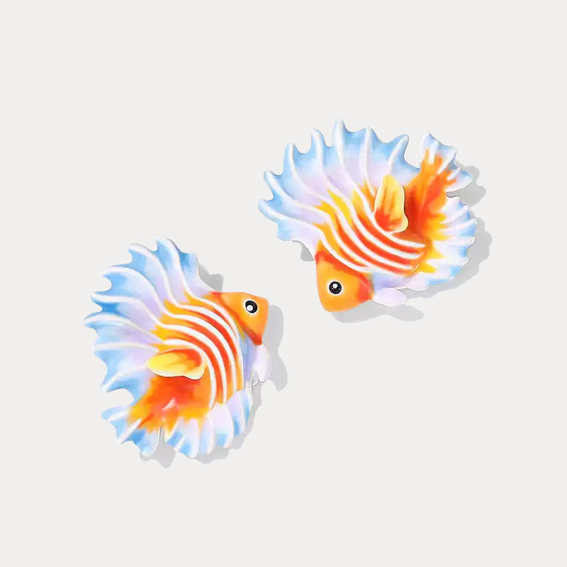 Tropical Fish Stud Earrings