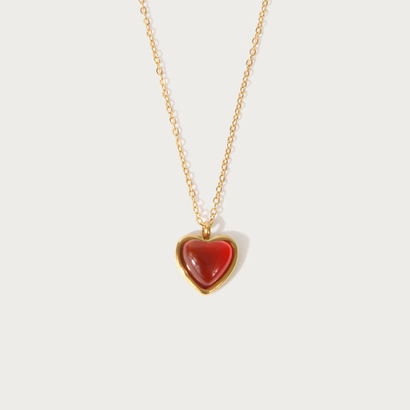 Red Heart Necklace