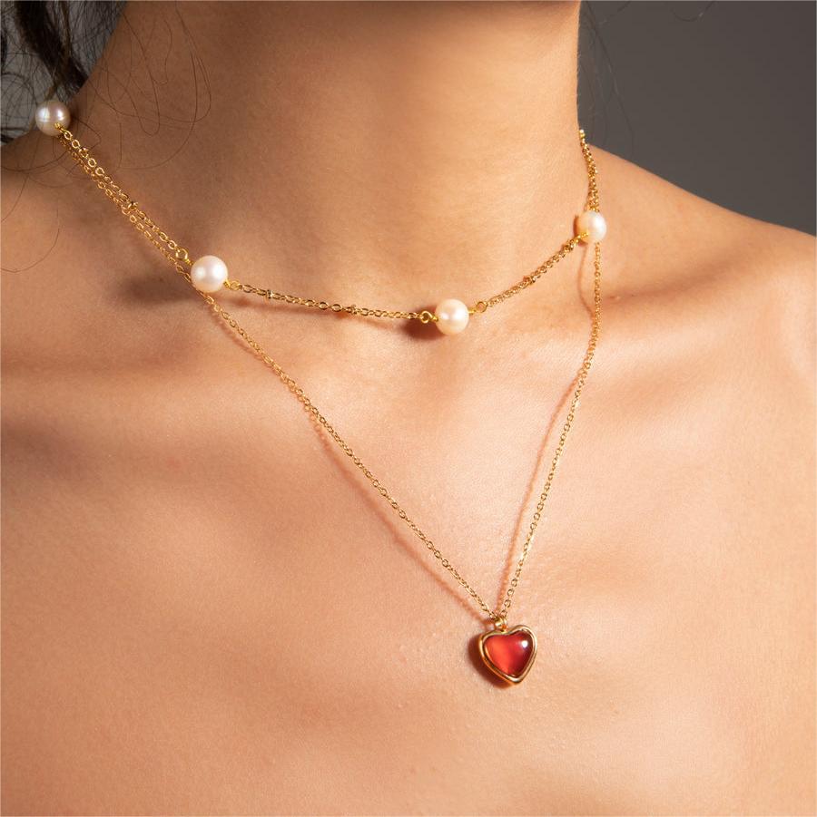 Red Heart Necklace
