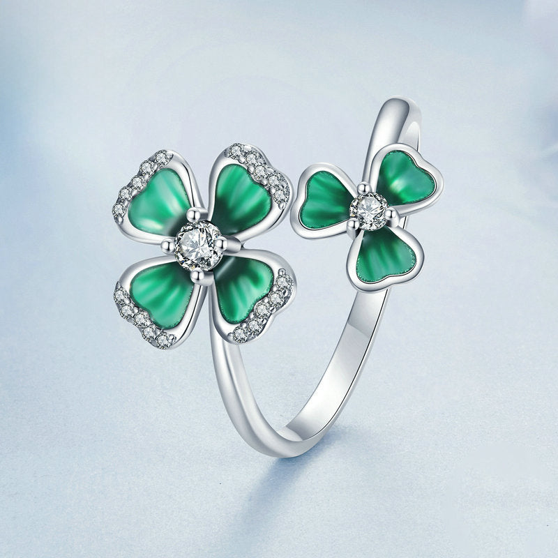 Four Leaf Clover Ring