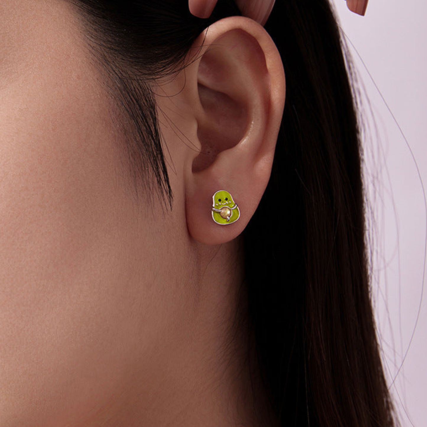 Avocado Stud Earrings