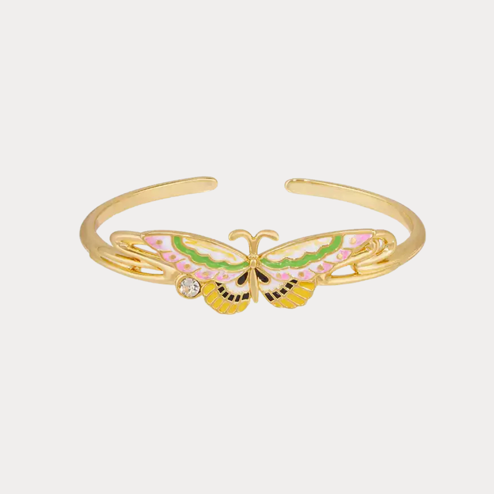 Butterfly Bangle Bracelet