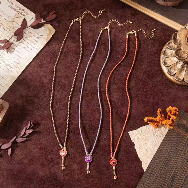 Heart Key Necklace