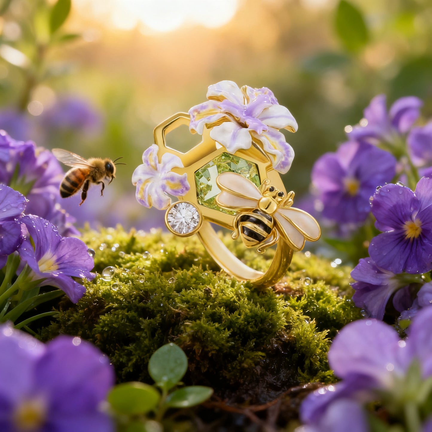 Honey Bee Ring