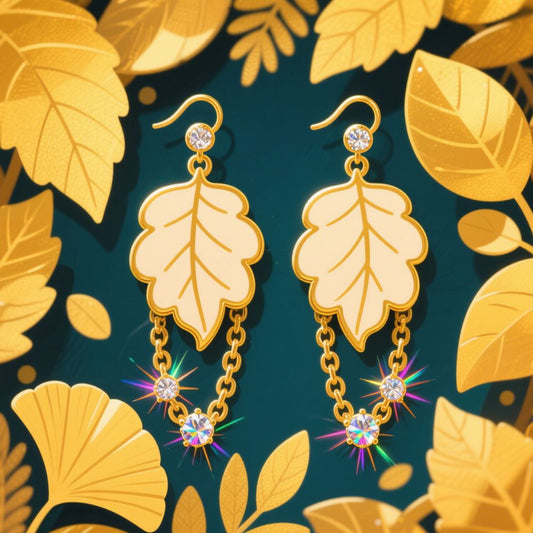 Golden Leaf Jewelry A Blend of Nature and Elegance