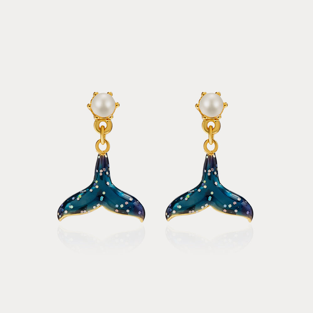 Mermaid Tail Earrings