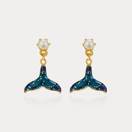 Mermaid Tail Earrings