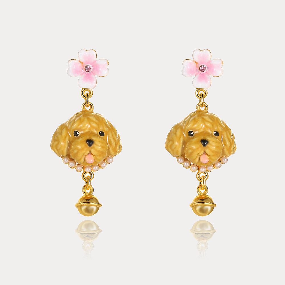 Goldendoodle Earrings