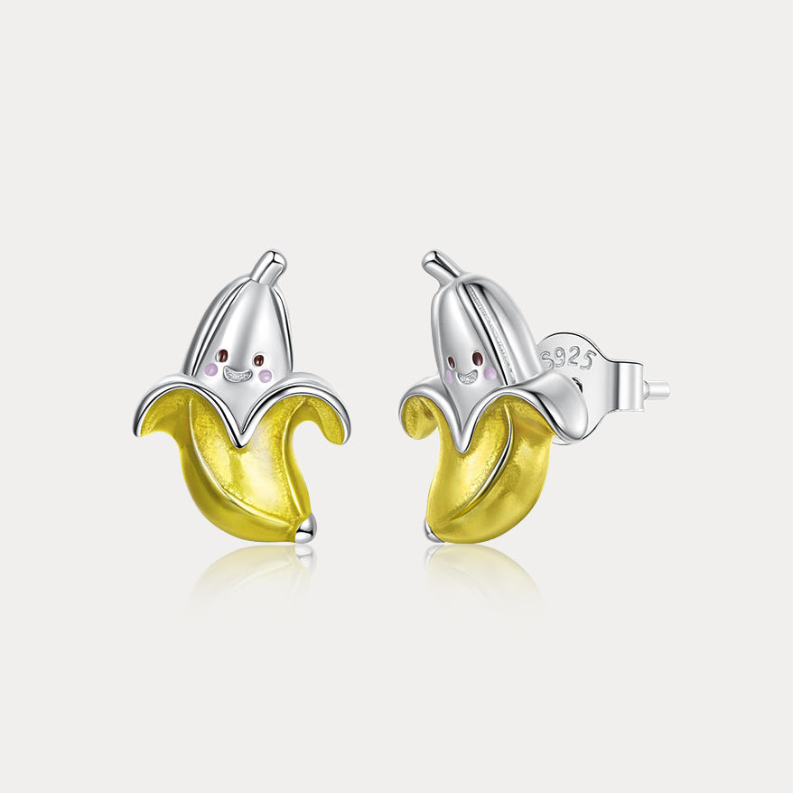 Banana Stud Earrings