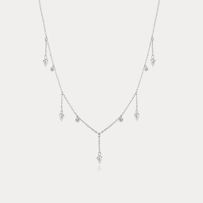 Star Tassel Charms Necklace