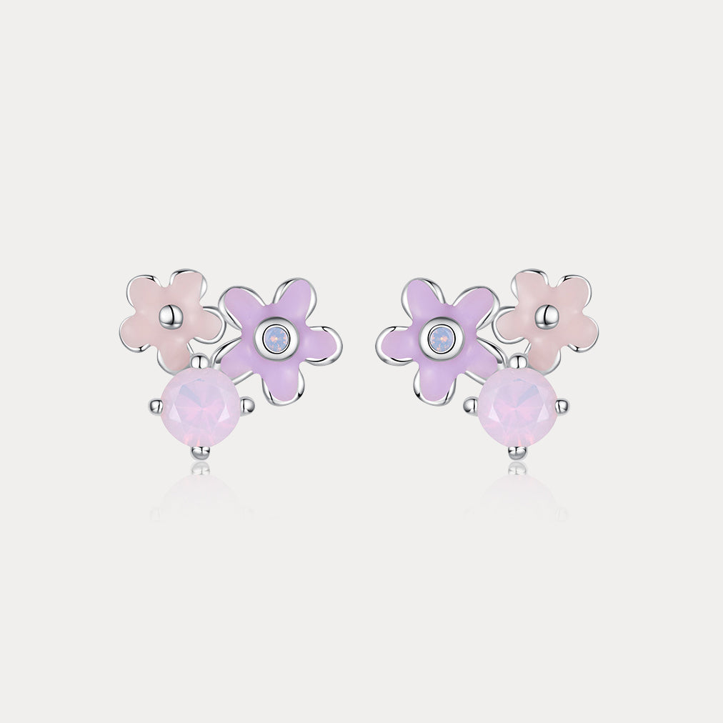 Forget-Me-Not Stud Earrings