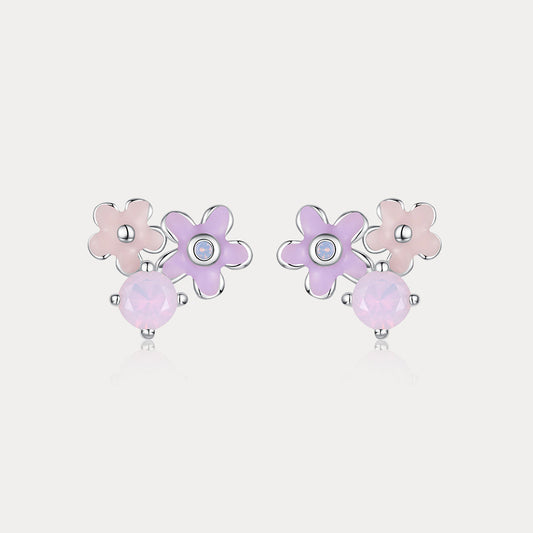 Forget-Me-Not Stud Earrings