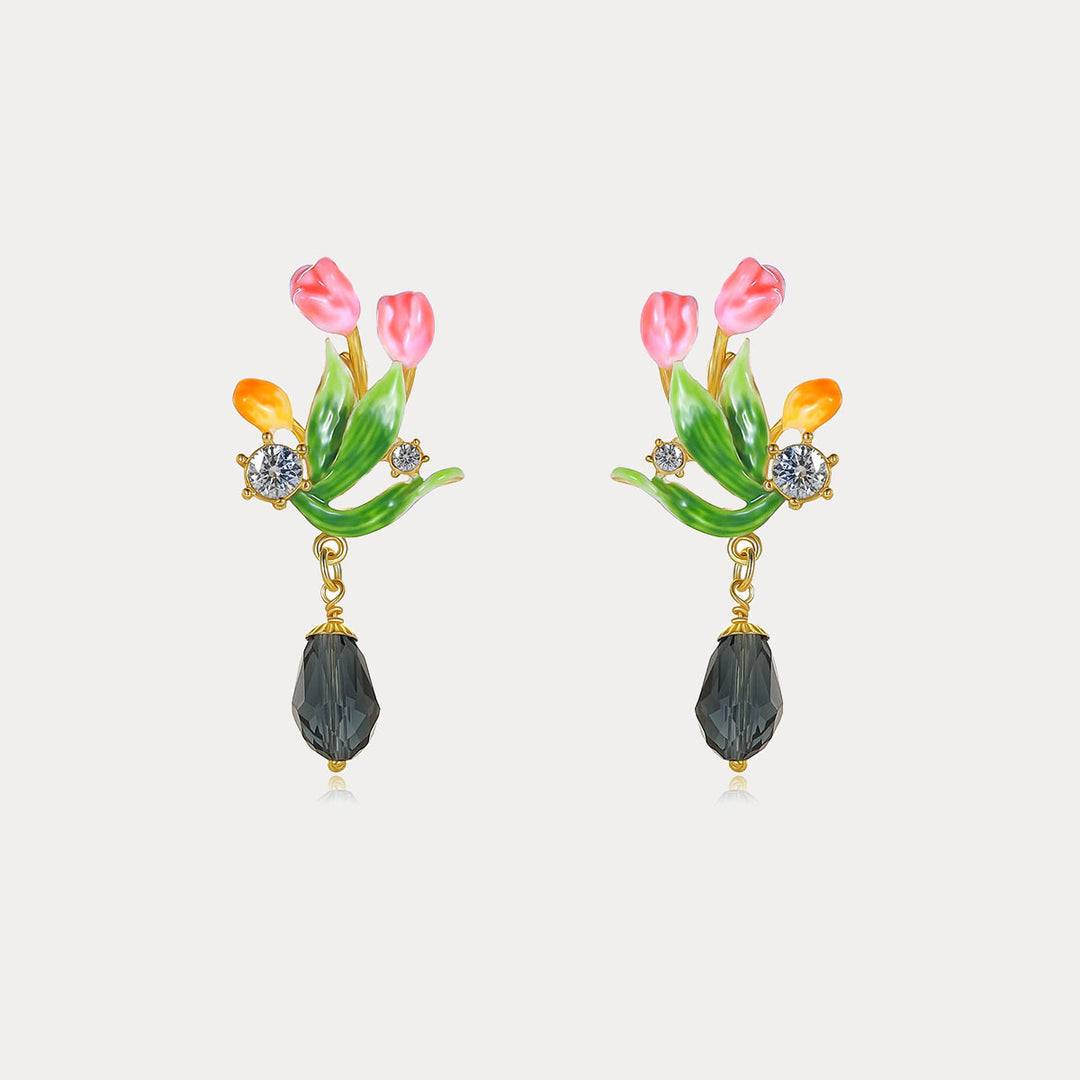 Tulip Earrings