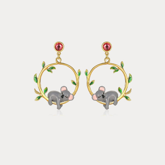 Koala Earrings