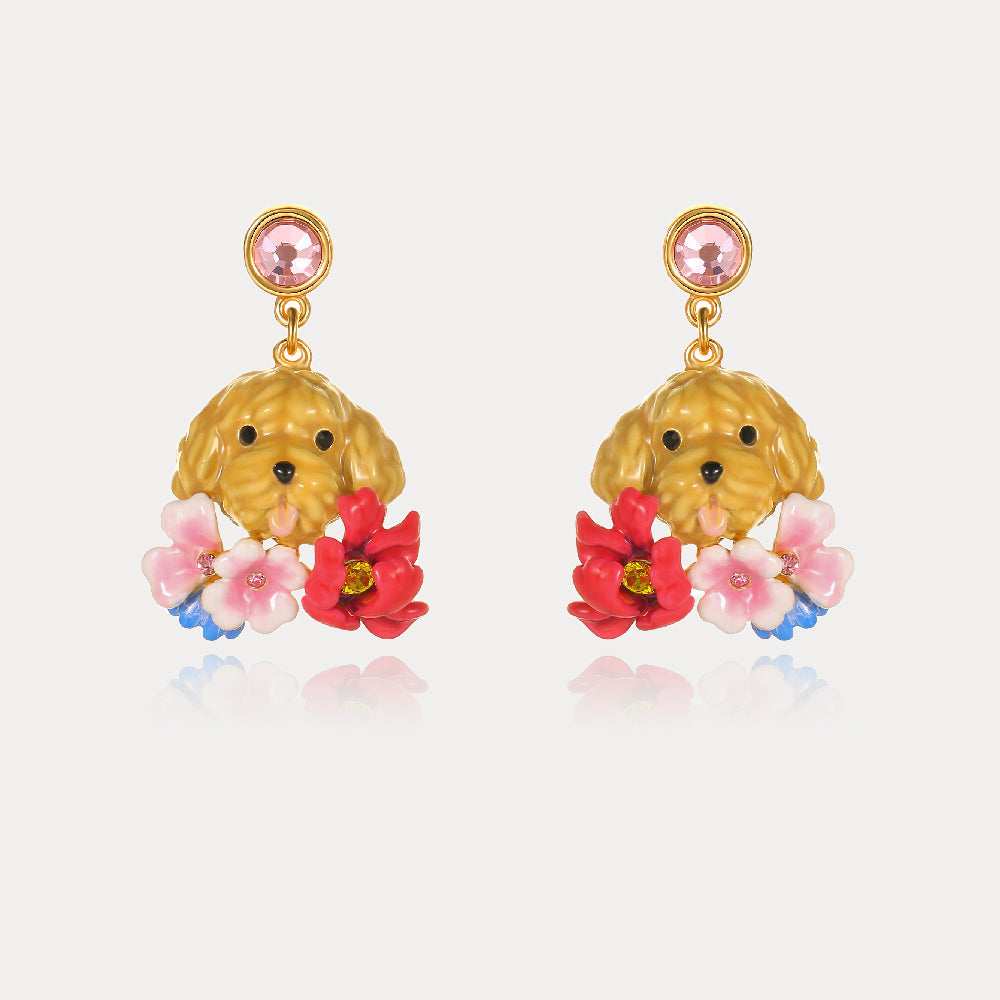 Goldendoodle Earrings