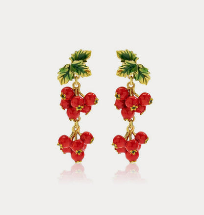 Cranberry Earrings