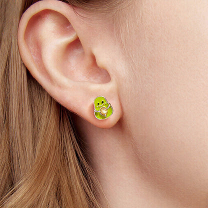 Avocado Stud Earrings