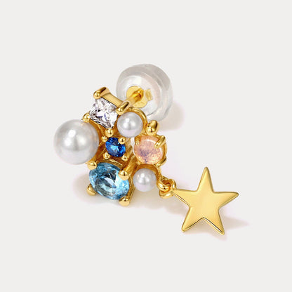 Celestial Dreams Crystal Stud Earrings