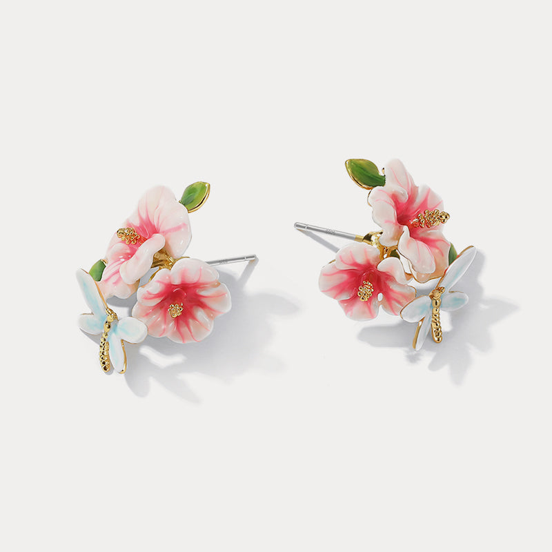 Hibiscus Earrings