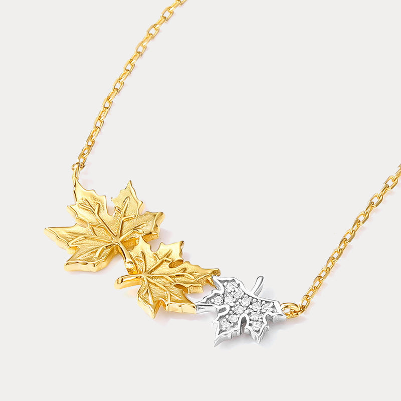 Maple Leaves Necklace