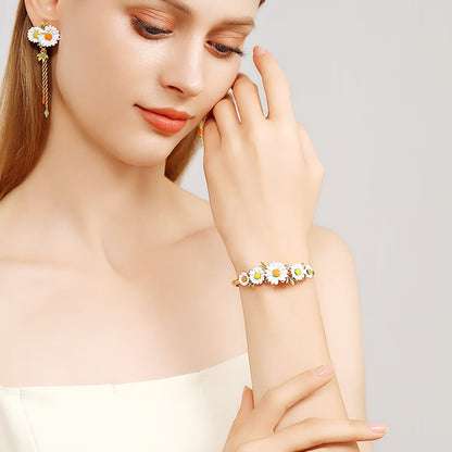 Daisy Cuff Bracelet