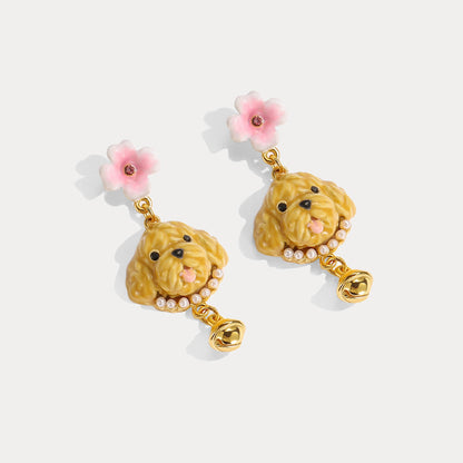 Goldendoodle Earrings