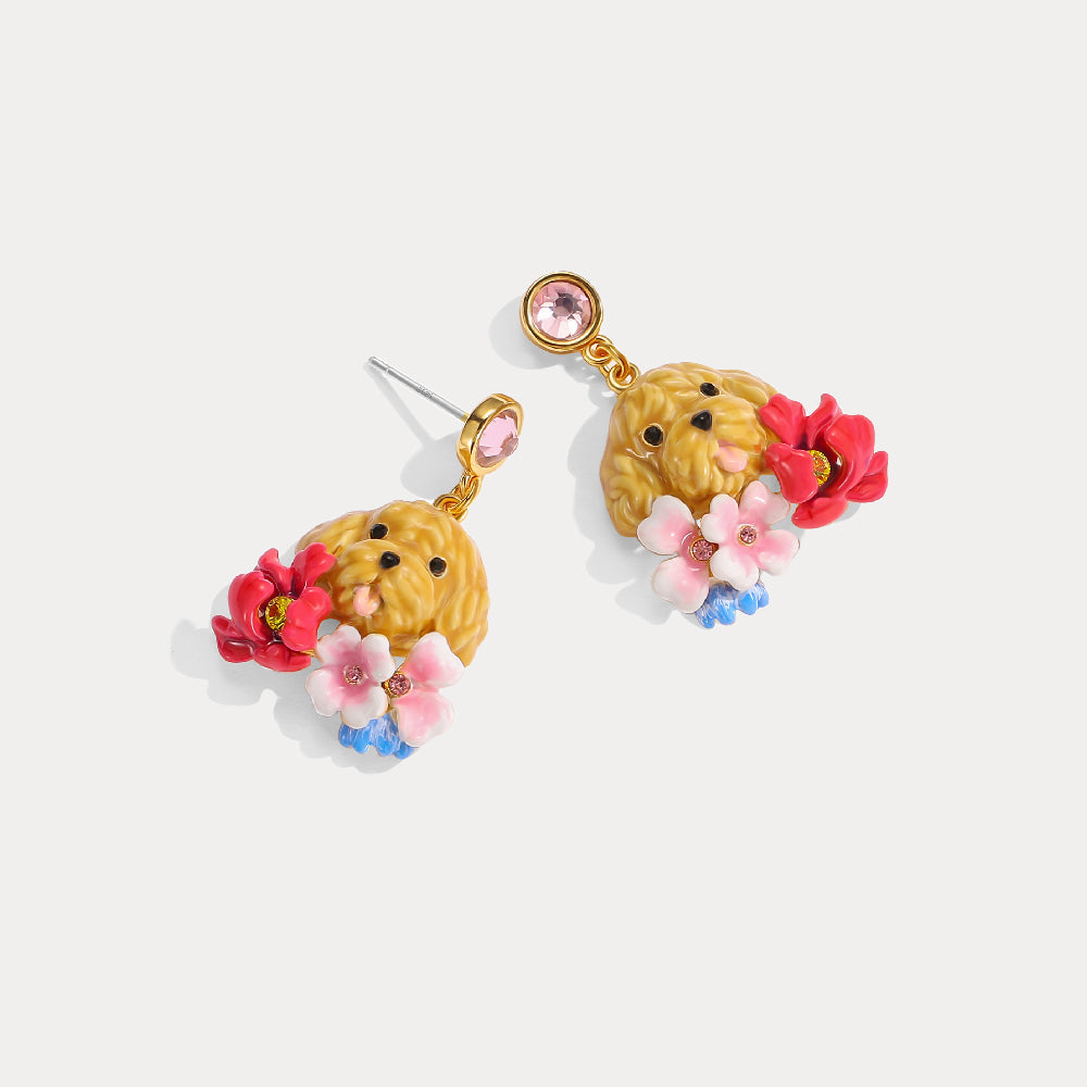 Goldendoodle Earrings