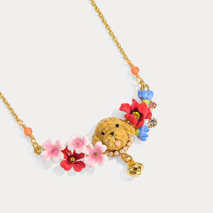 Goldendoodle Necklace